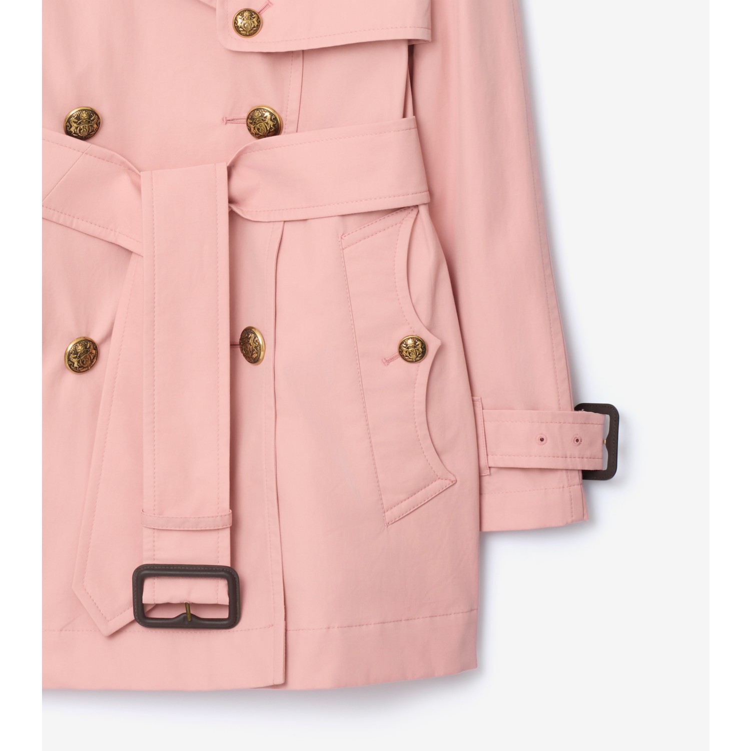 短款轻盈棉质 Fitzrovia Trench 风衣