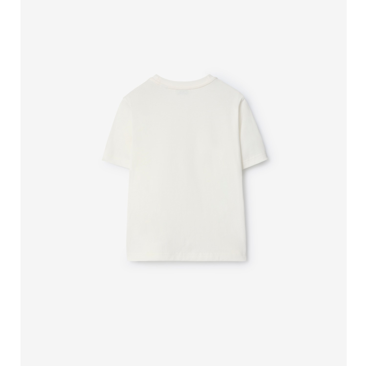 多色马术骑士徽标棉质 T 恤衫