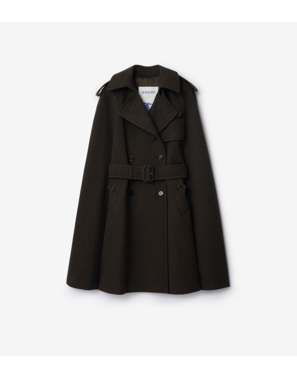 羊绒 Belmont Trench 斗篷