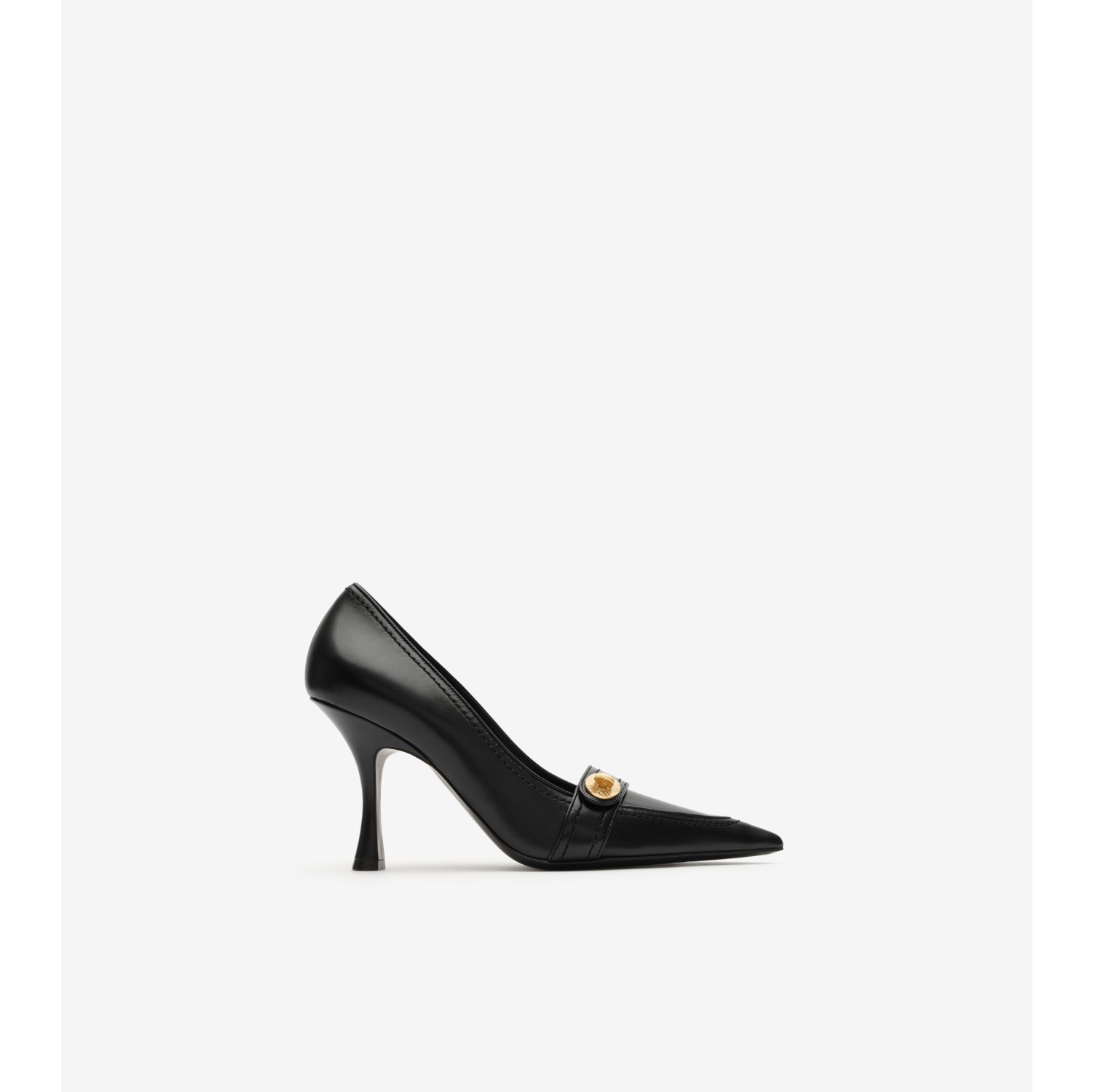 皮革 Cotswolds 高跟鞋