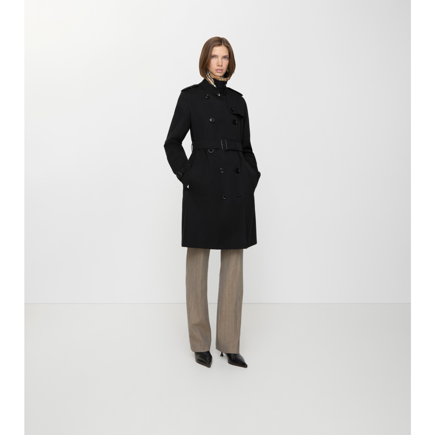 肯辛顿版型 – 中长款 Heritage Trench 风衣