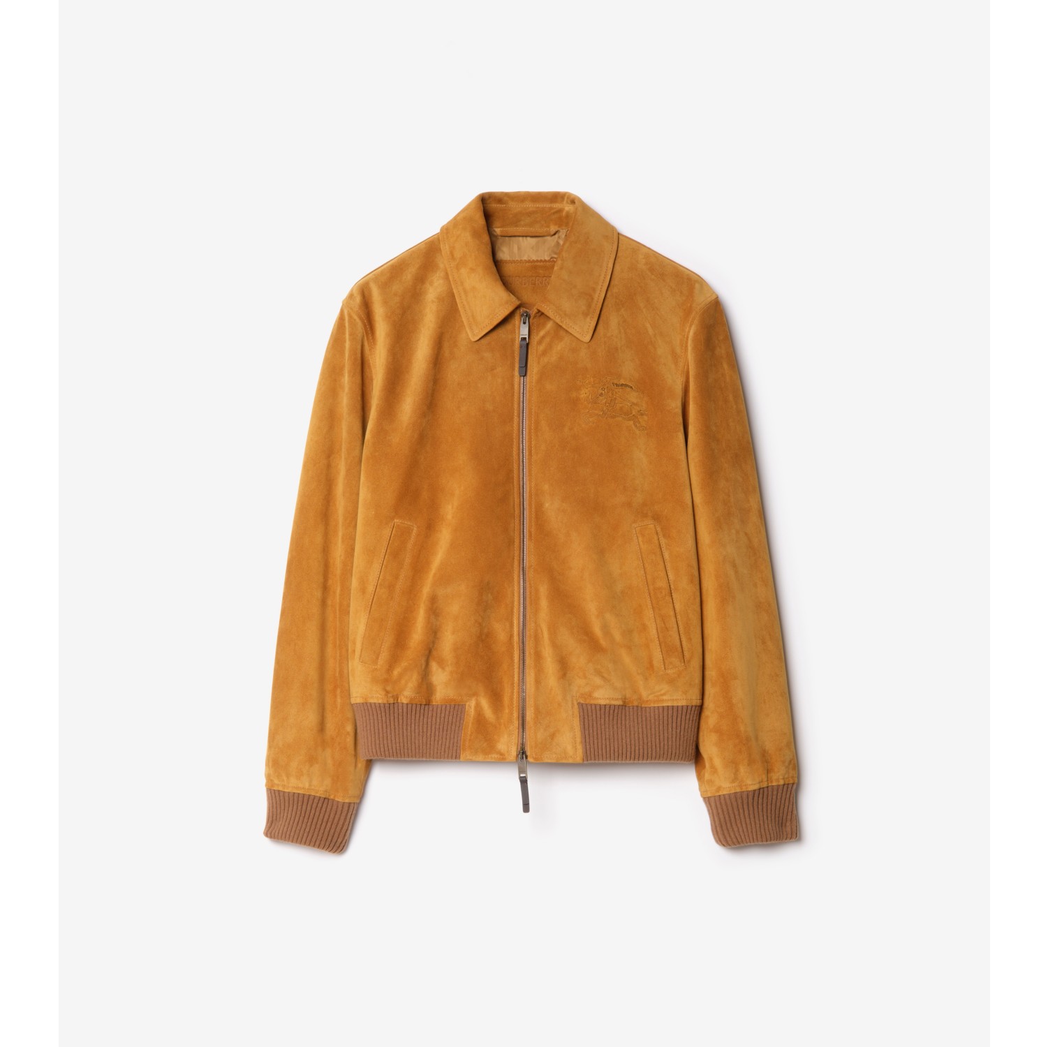 反绒面革哈林顿外套