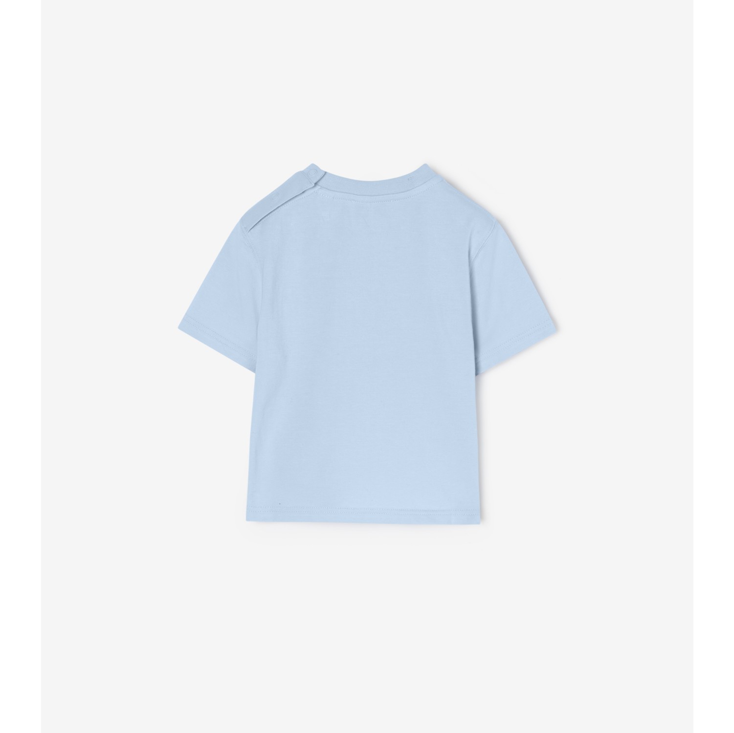 马术骑士徽标弹力棉质 T 恤衫