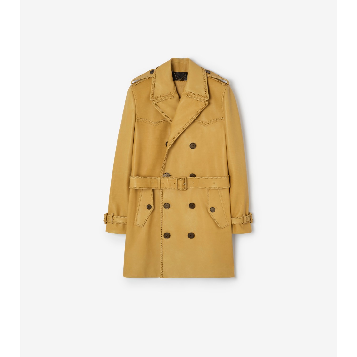 中长款皮革 Leverton Trench 风衣