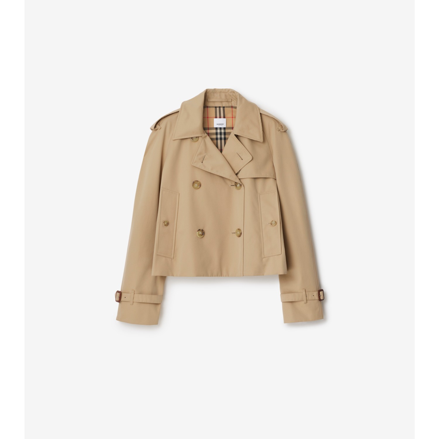 及腰短款嘎巴甸 Mayfair Trench 外套
