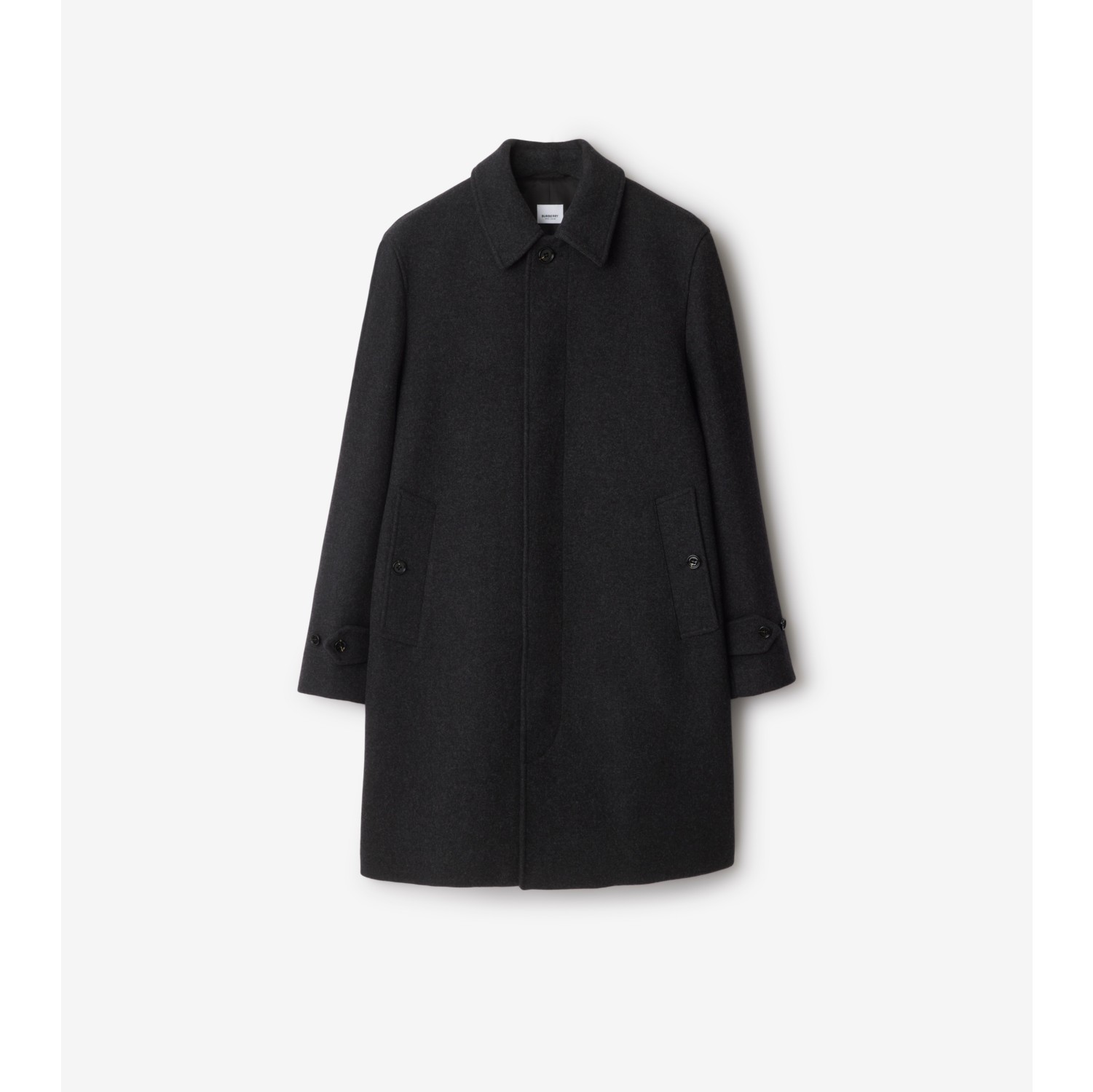 中长款羊毛混纺轻便大衣