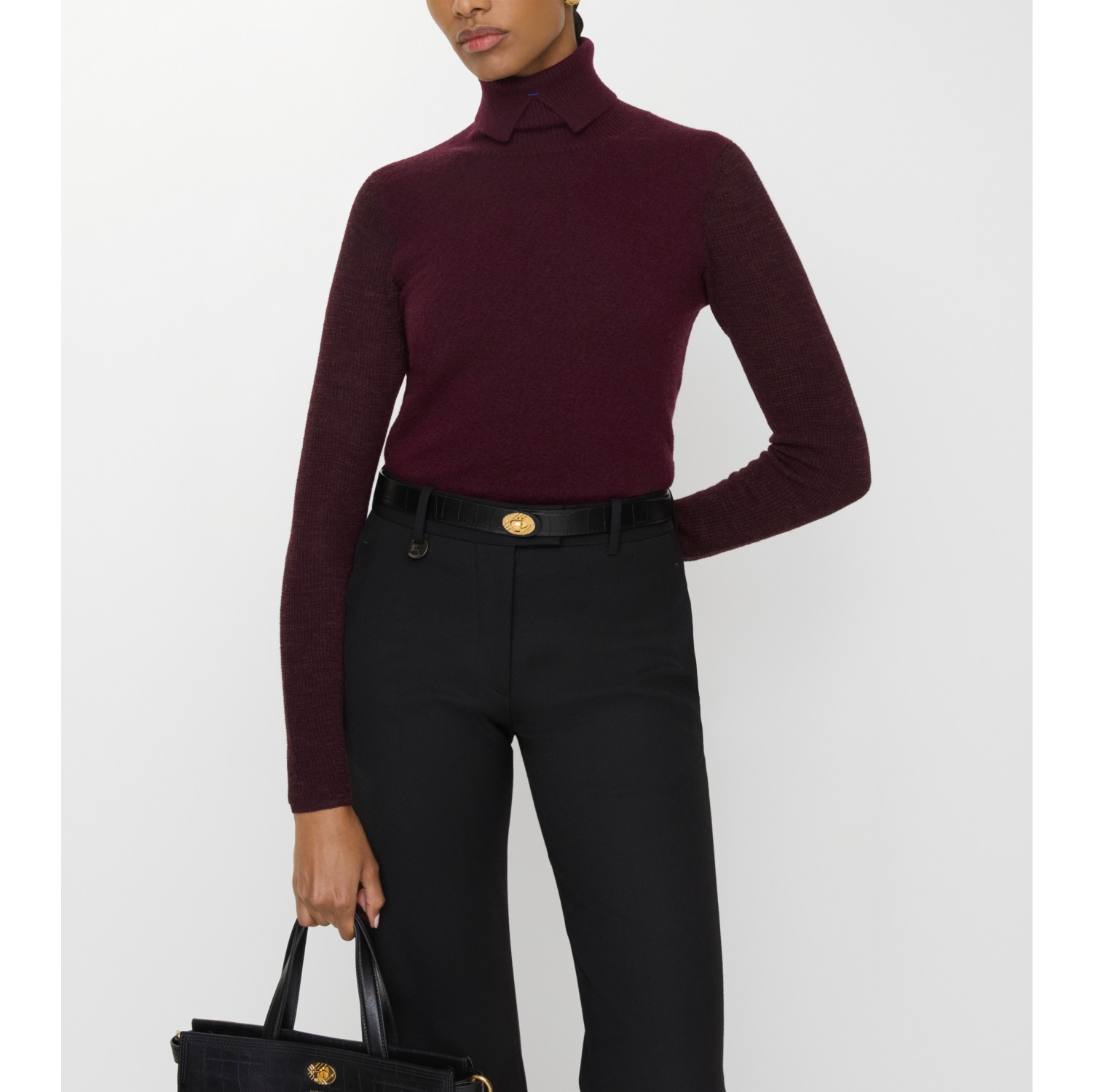 鳄鱼纹质感皮革 Cotswolds 腰带