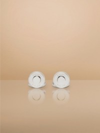 Logo Graphic Palladium-plated Cufflinks