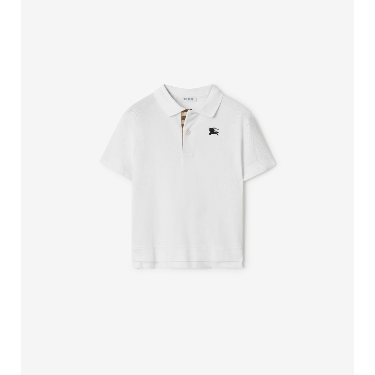 棉质珠地网眼布 Polo 衫