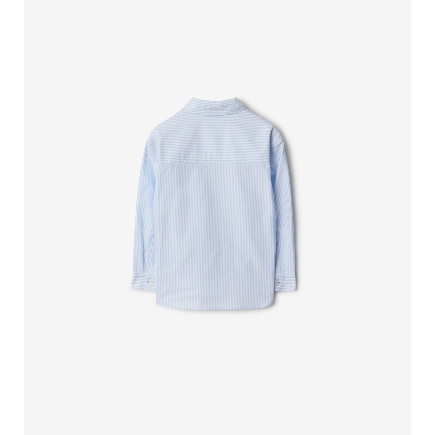 条纹棉质牛津衬衫