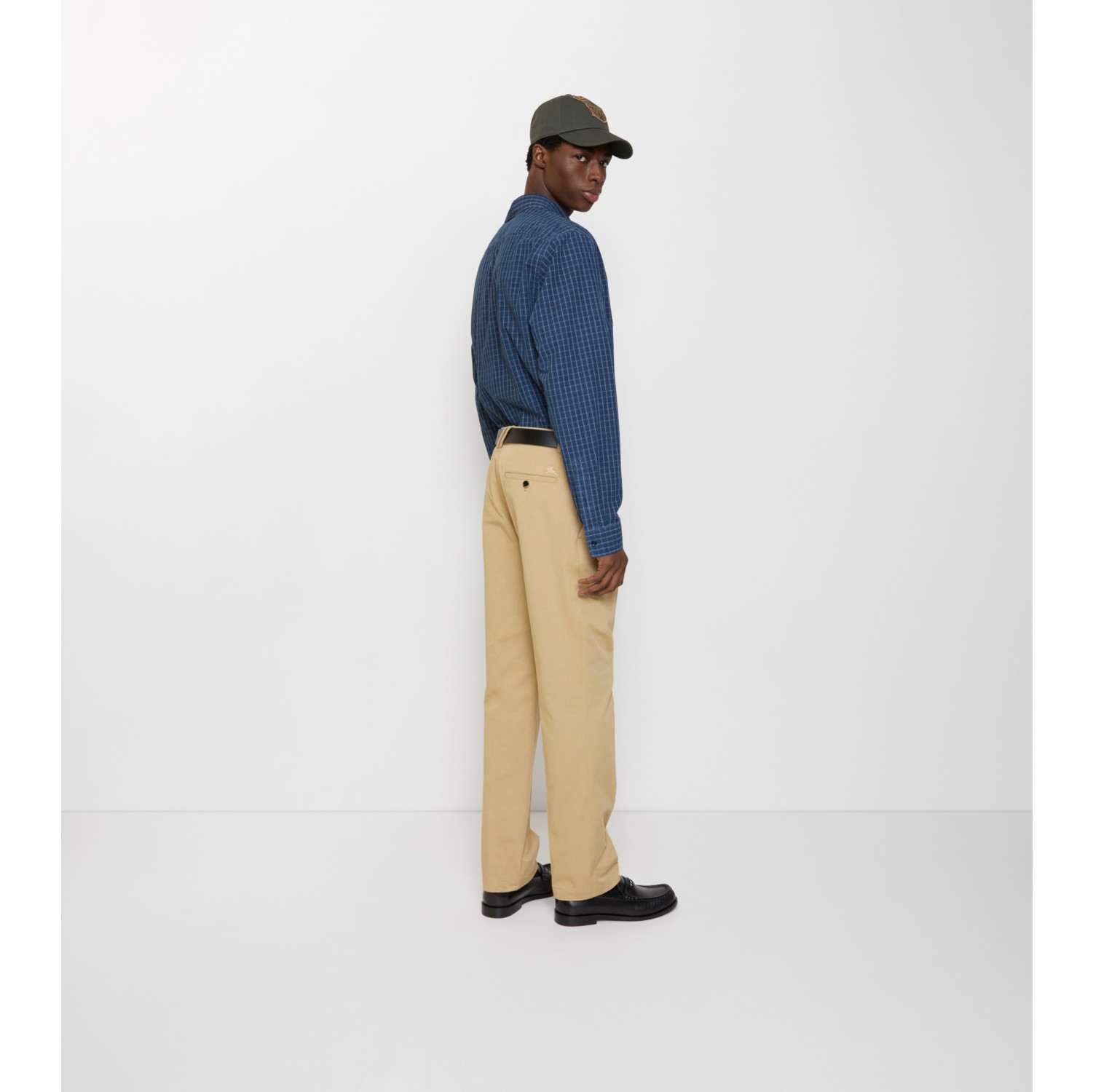 棉质斜纹卡其裤