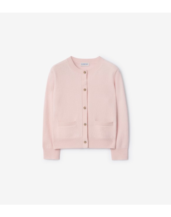 格纹拼布羊毛羊绒混纺开衫