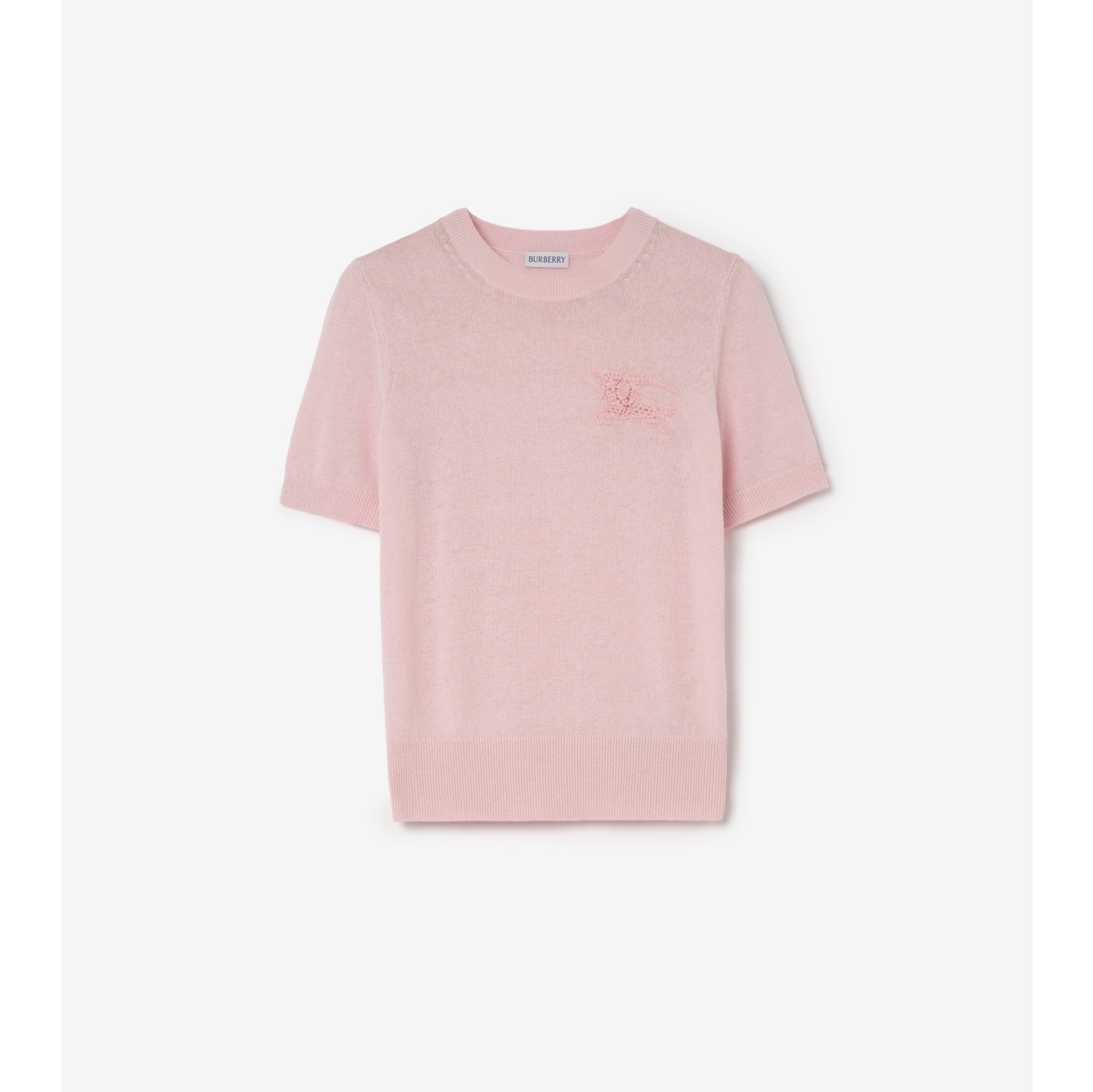 马术骑士徽标羊毛棉质混纺上衣