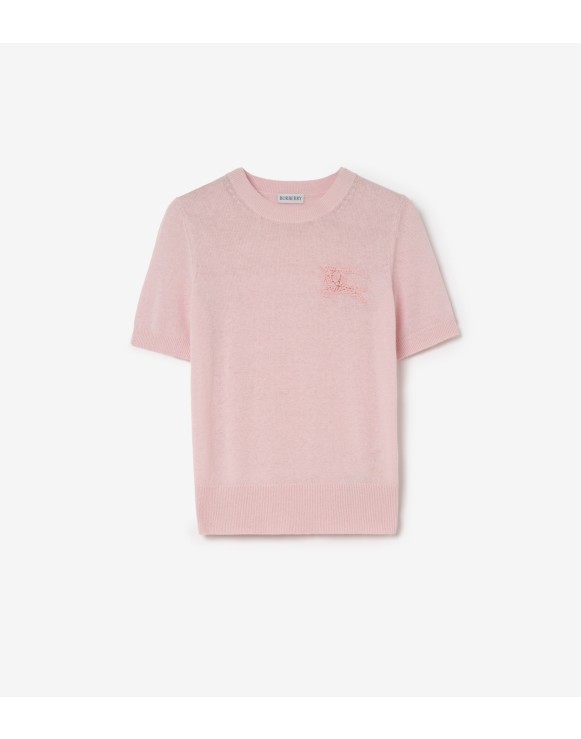 马术骑士徽标羊毛棉质混纺上衣