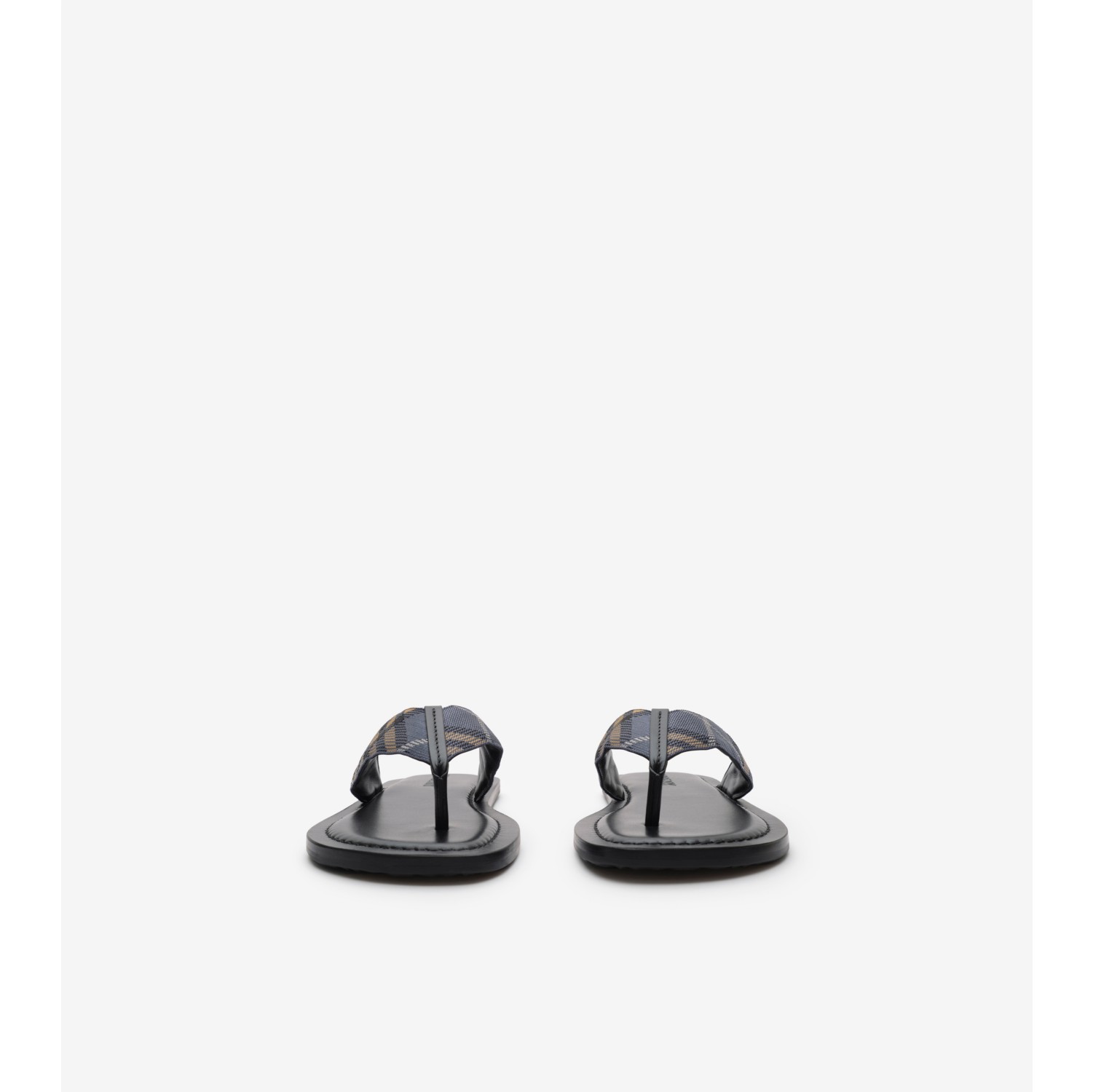 格纹 Pavilion 凉鞋