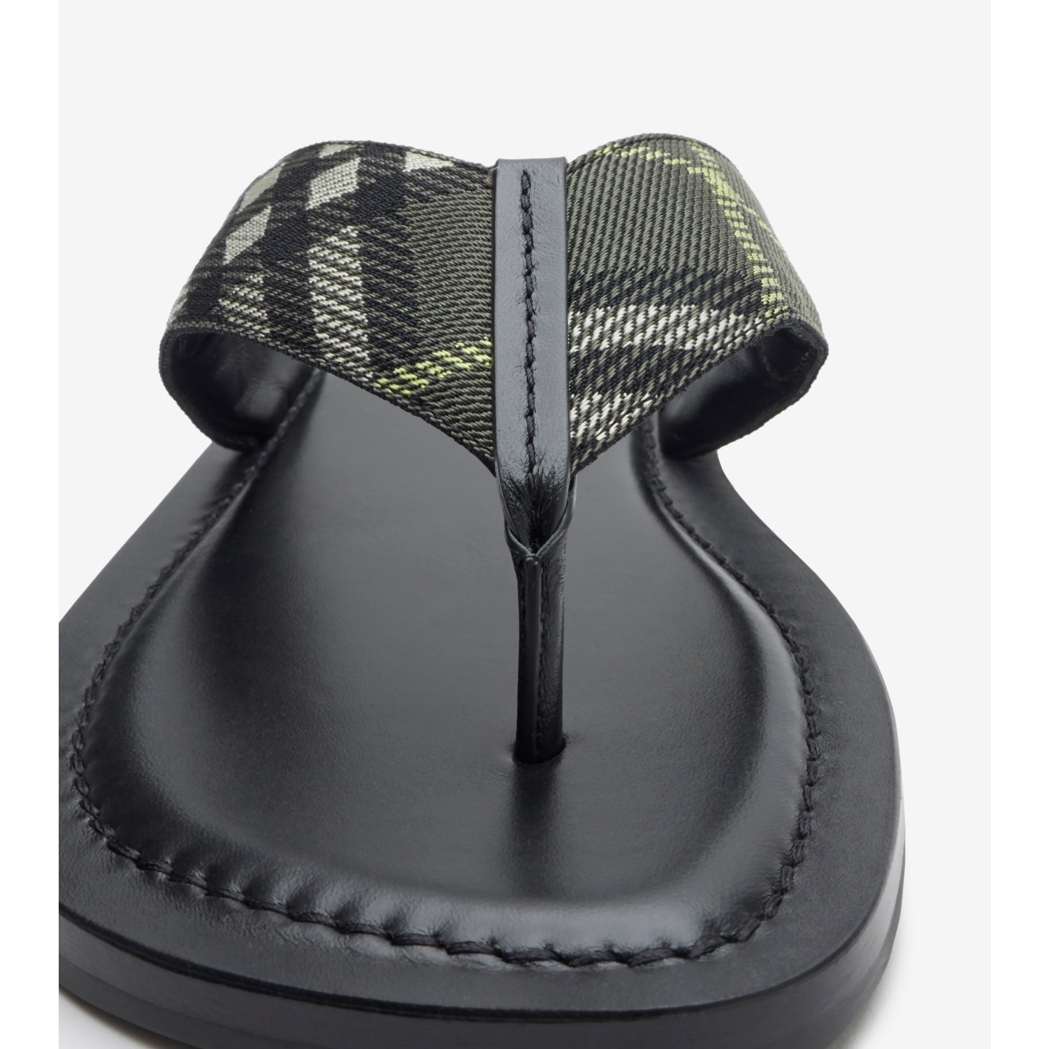 格纹 Pavilion 凉鞋