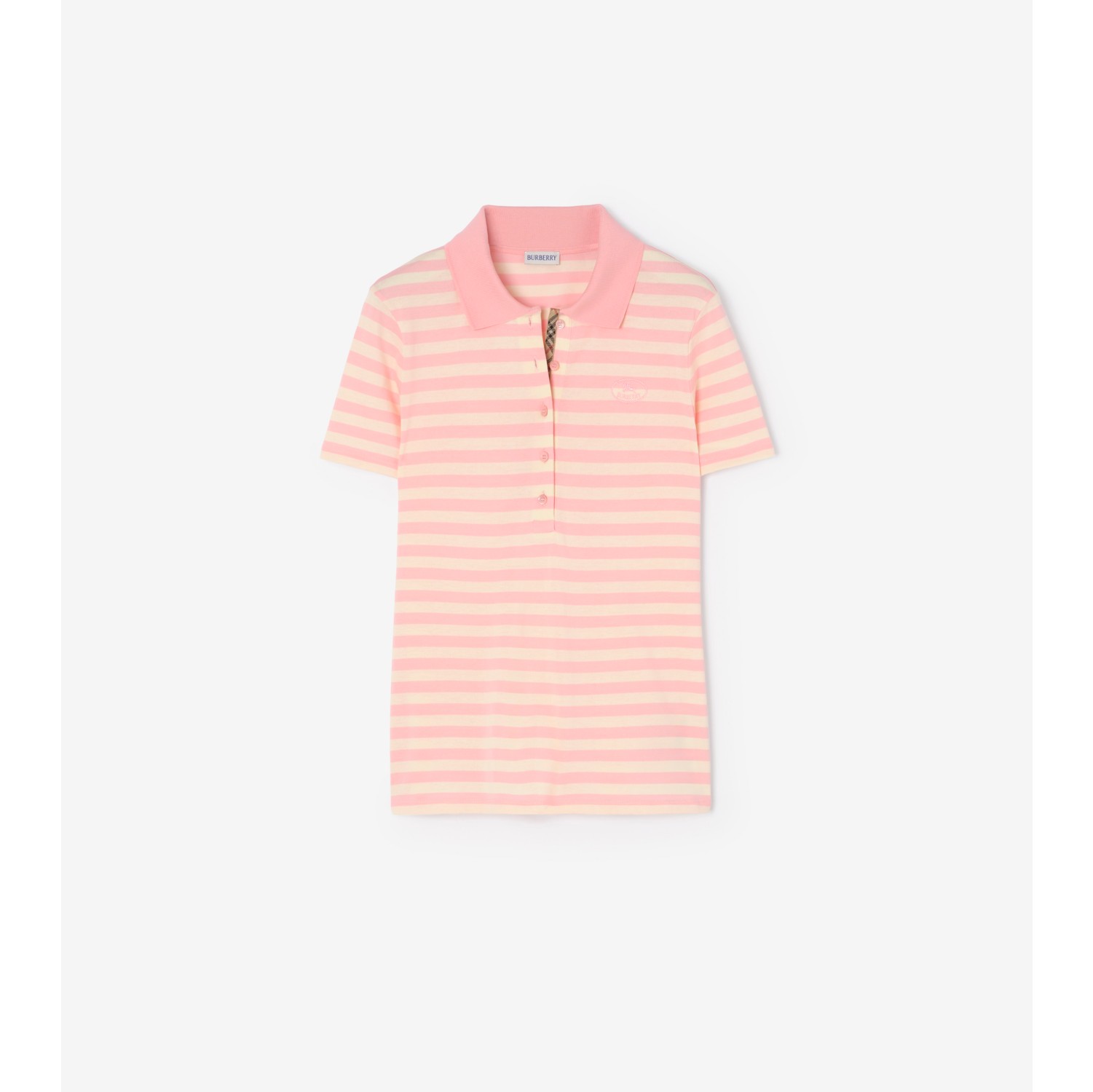 条纹棉质 Polo 衫