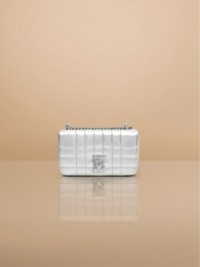 Quilted Metallic Leather Mini Lola Bag