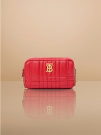 Quilted Leather Small Lola Camera Bag