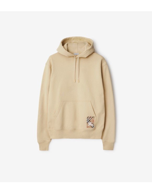 Burberry hoodie mens gold online