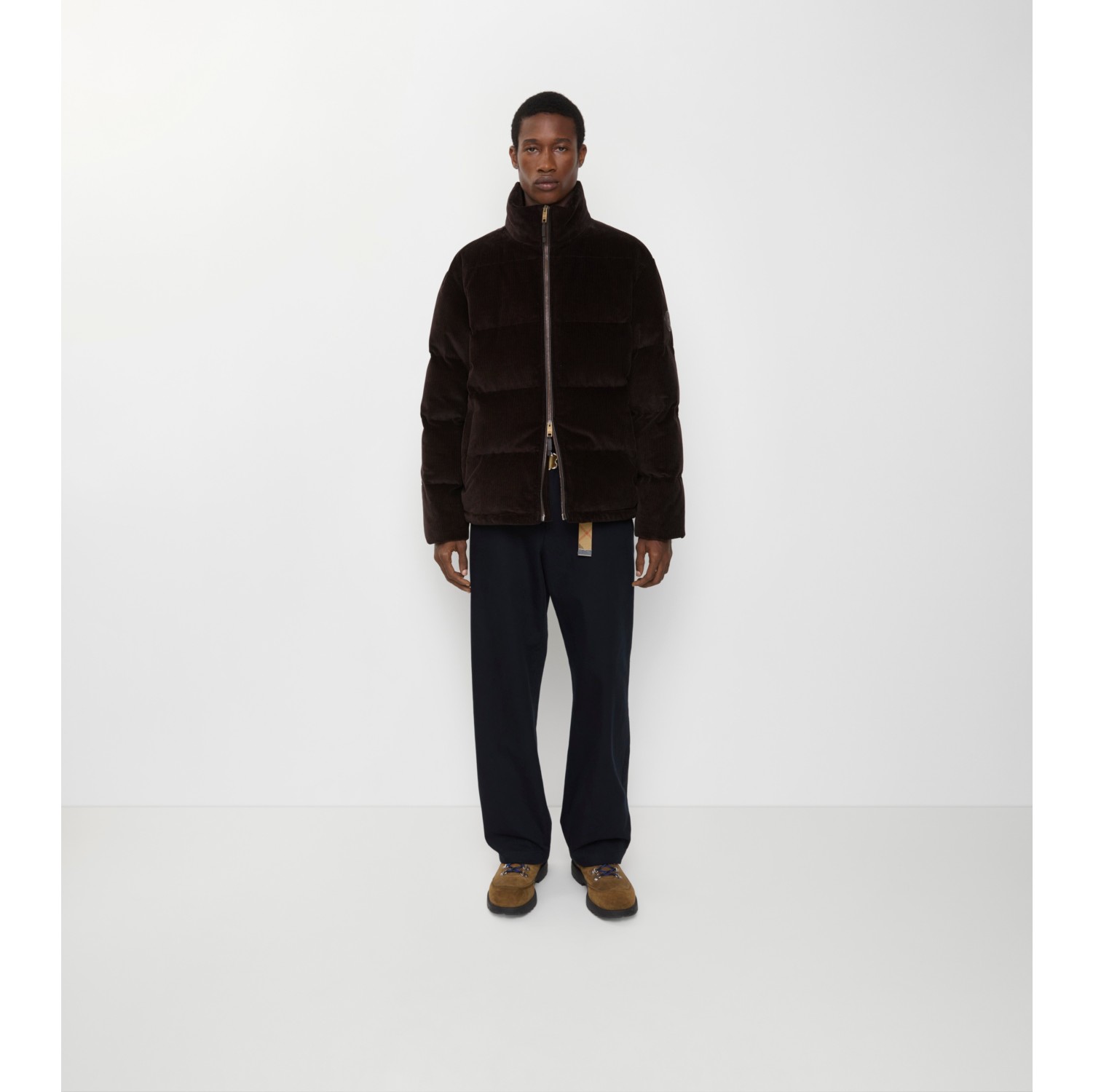 灯芯绒 Snowdon 羽绒服