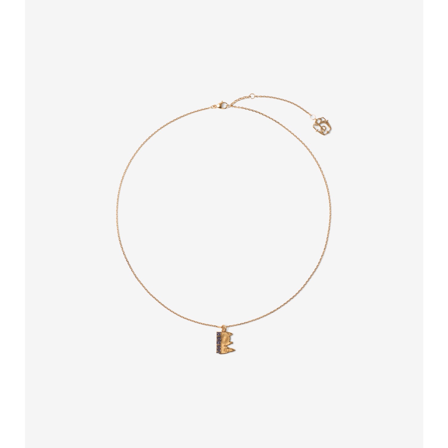 伦敦天际线吊饰项链