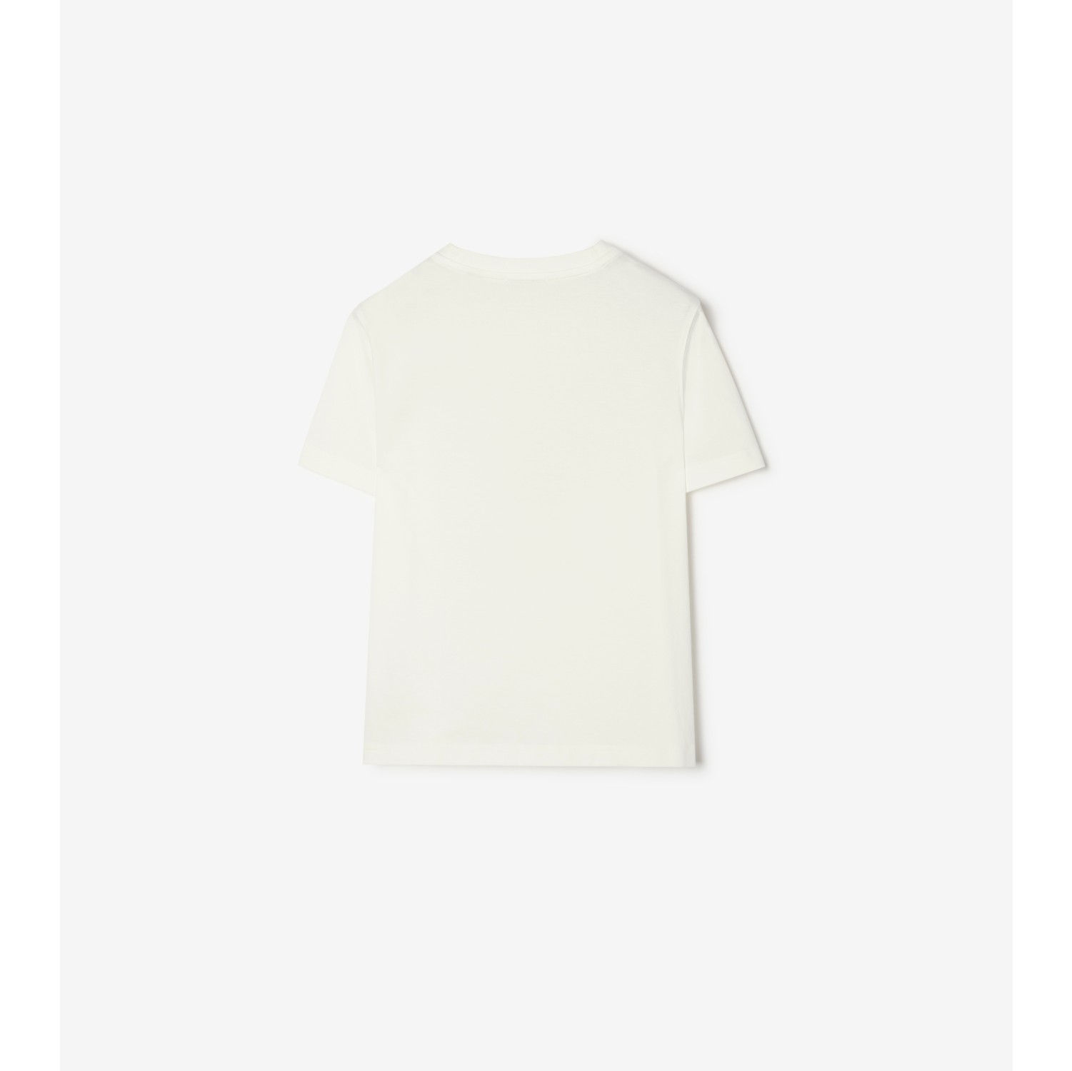 旗帜图案棉质 T 恤衫