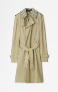 Long Leather Trench Coat