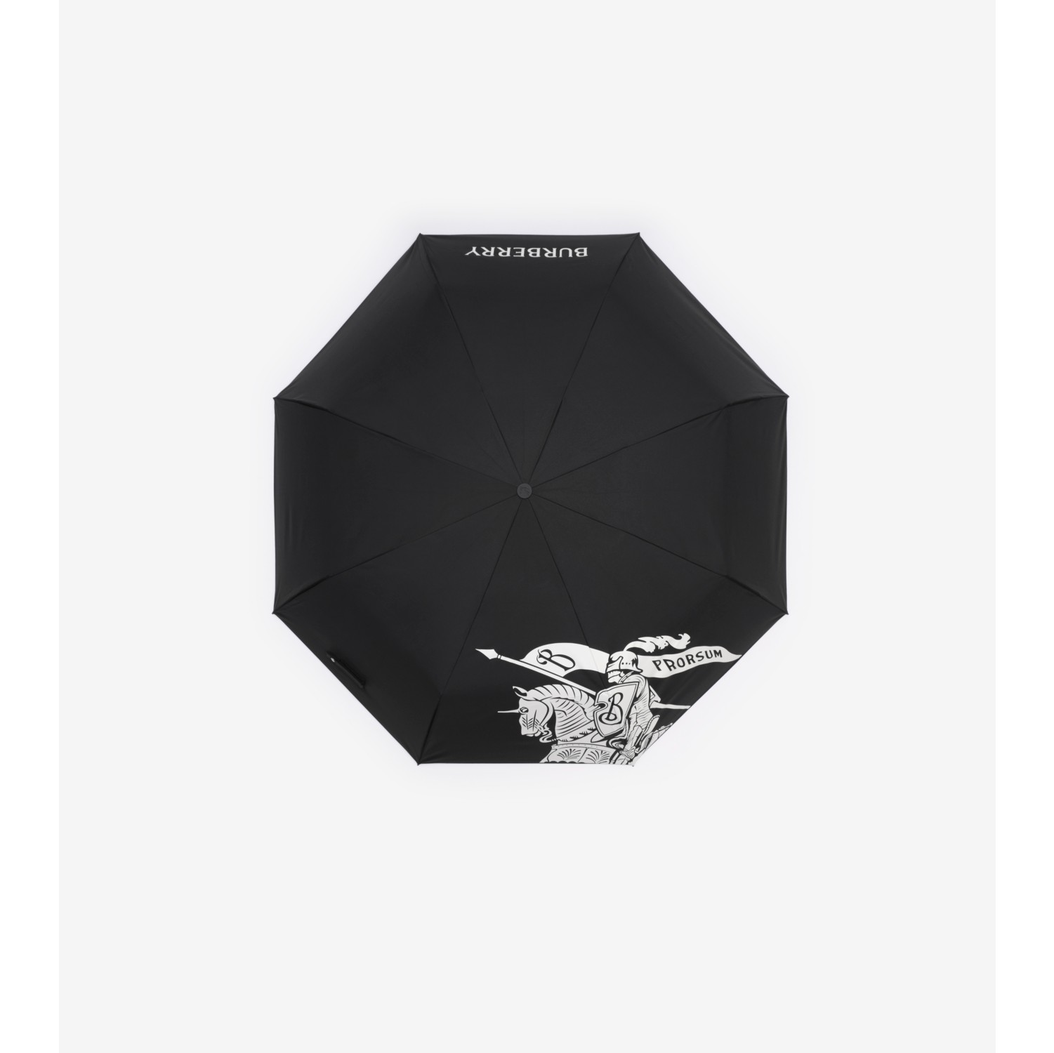骑士印花折叠雨伞