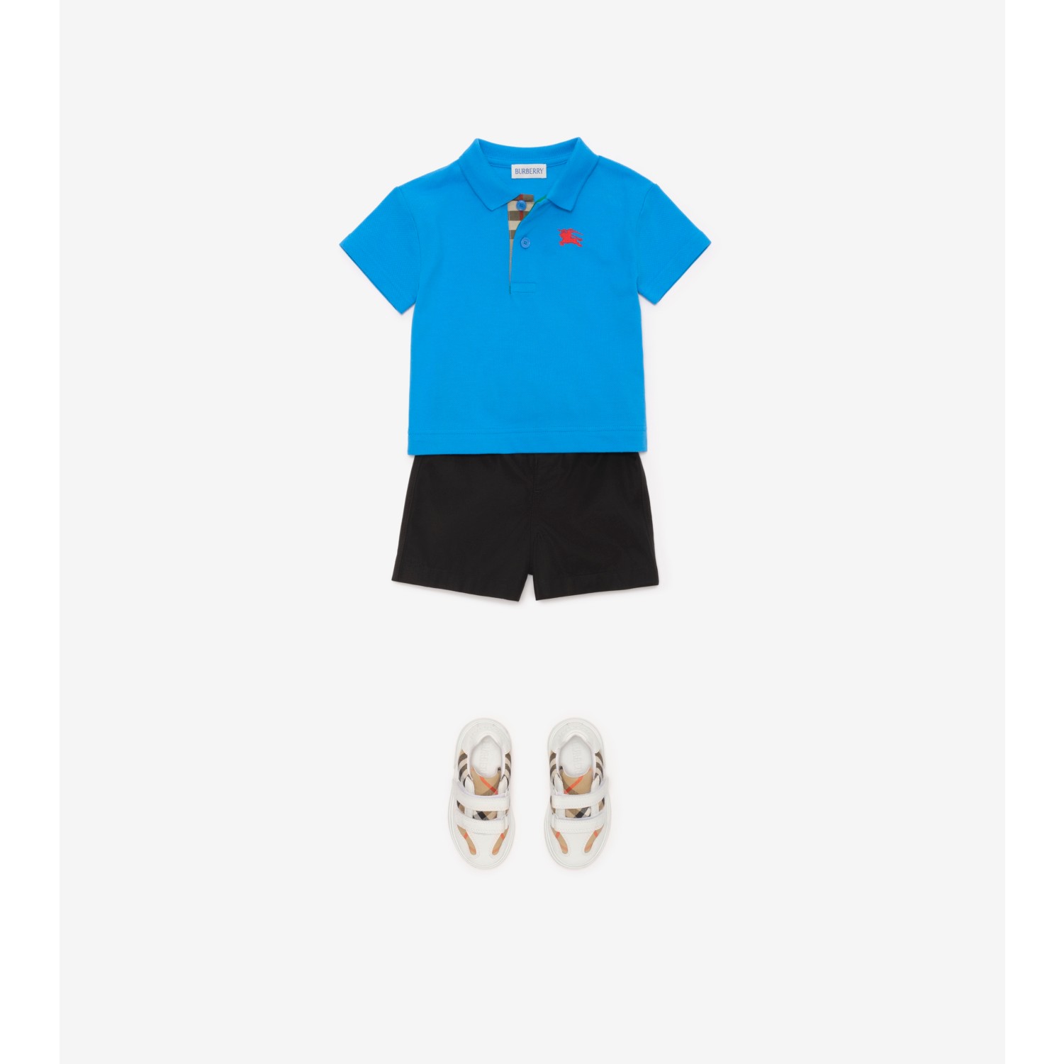 棉质珠地网眼布 Polo 衫