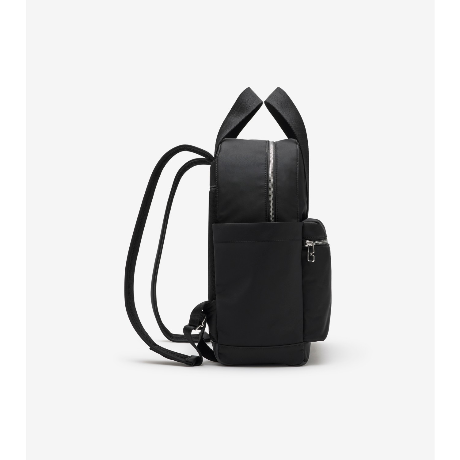 马术骑士徽标格纹尼龙母婴换洗双肩包