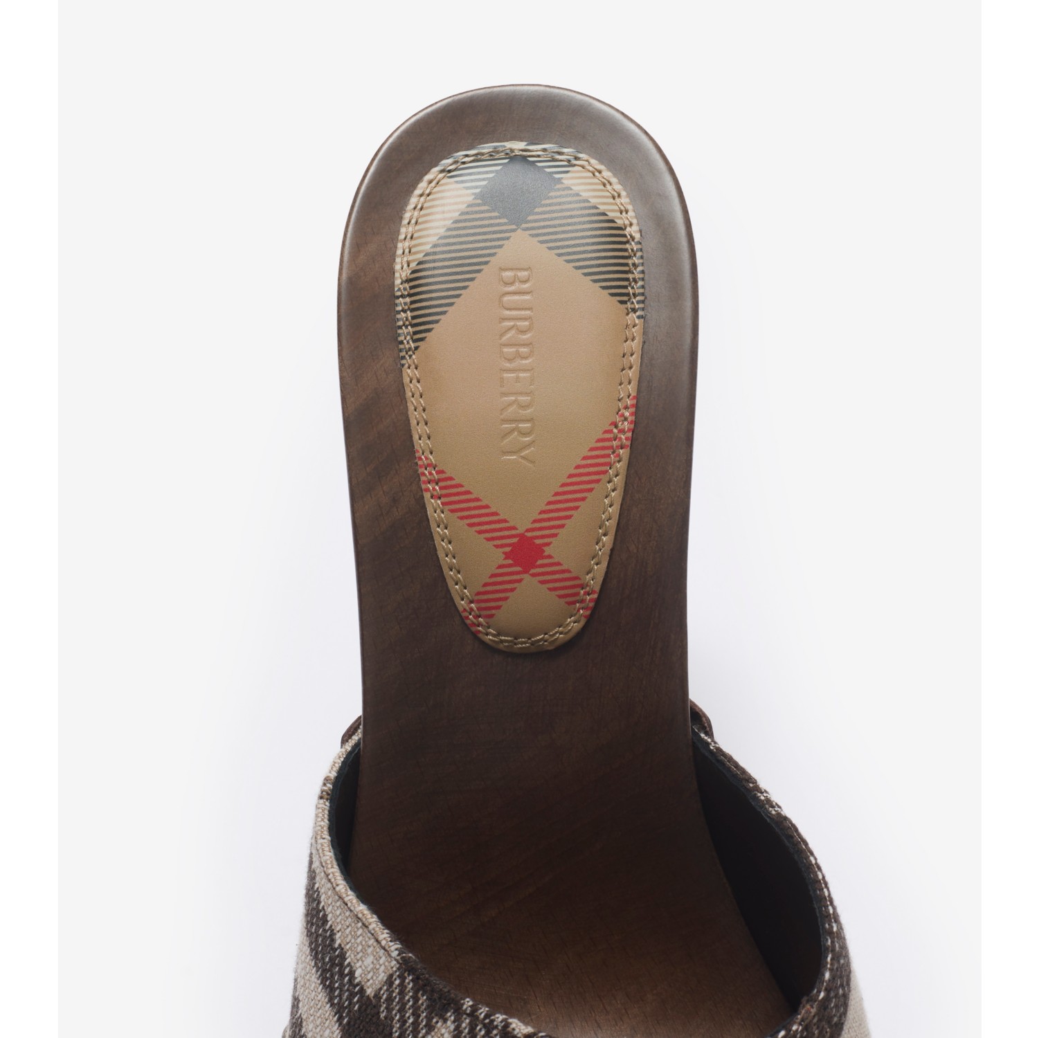 格纹 Potter 穆勒鞋