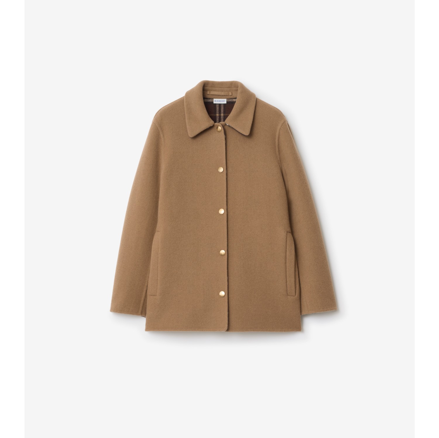 羊毛外套式衬衫