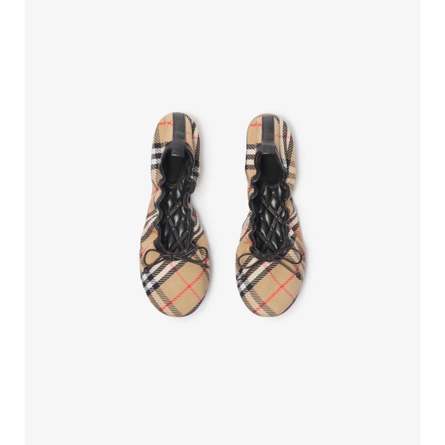 格纹 Fawn 芭蕾鞋