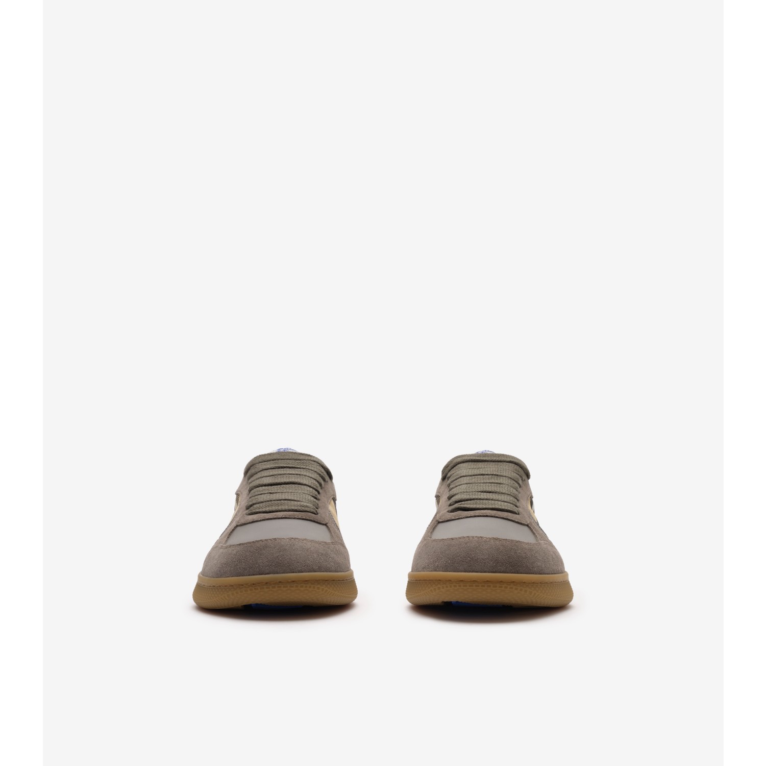 皮革拼反绒面革格纹 Terrace 运动鞋