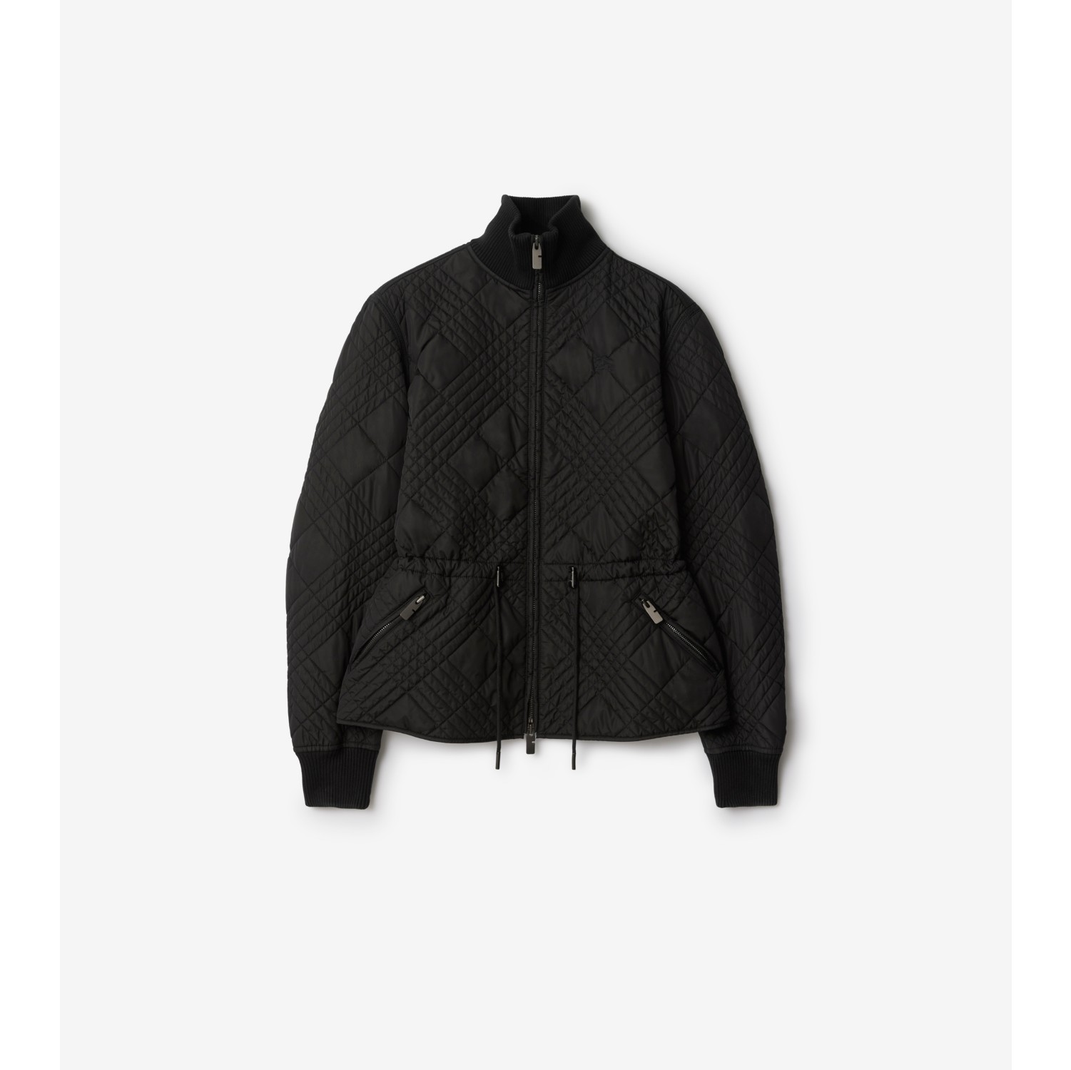 迷你格纹缝线尼龙 Wakerley 夹克