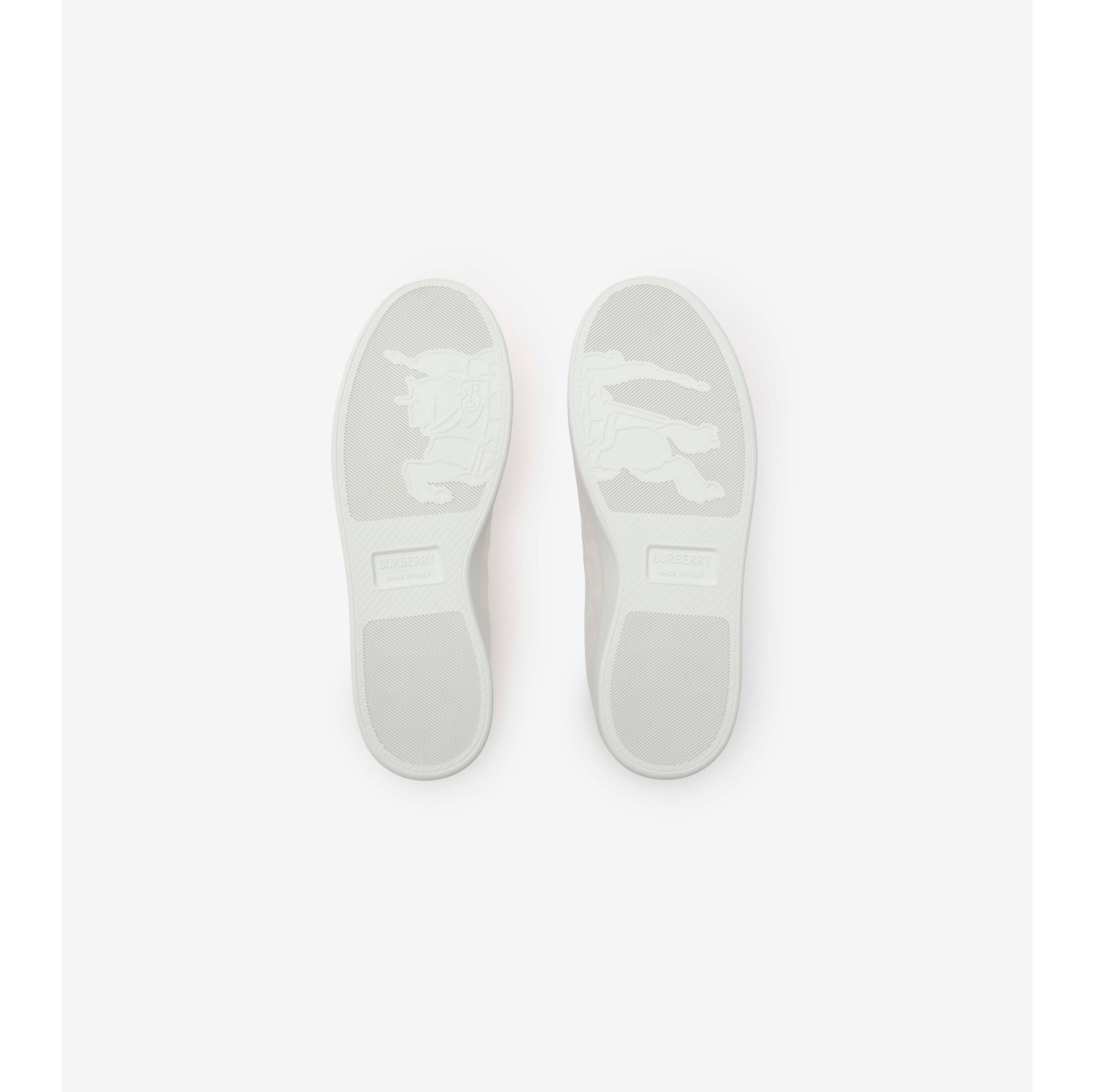 压花格纹皮革 Set 运动鞋