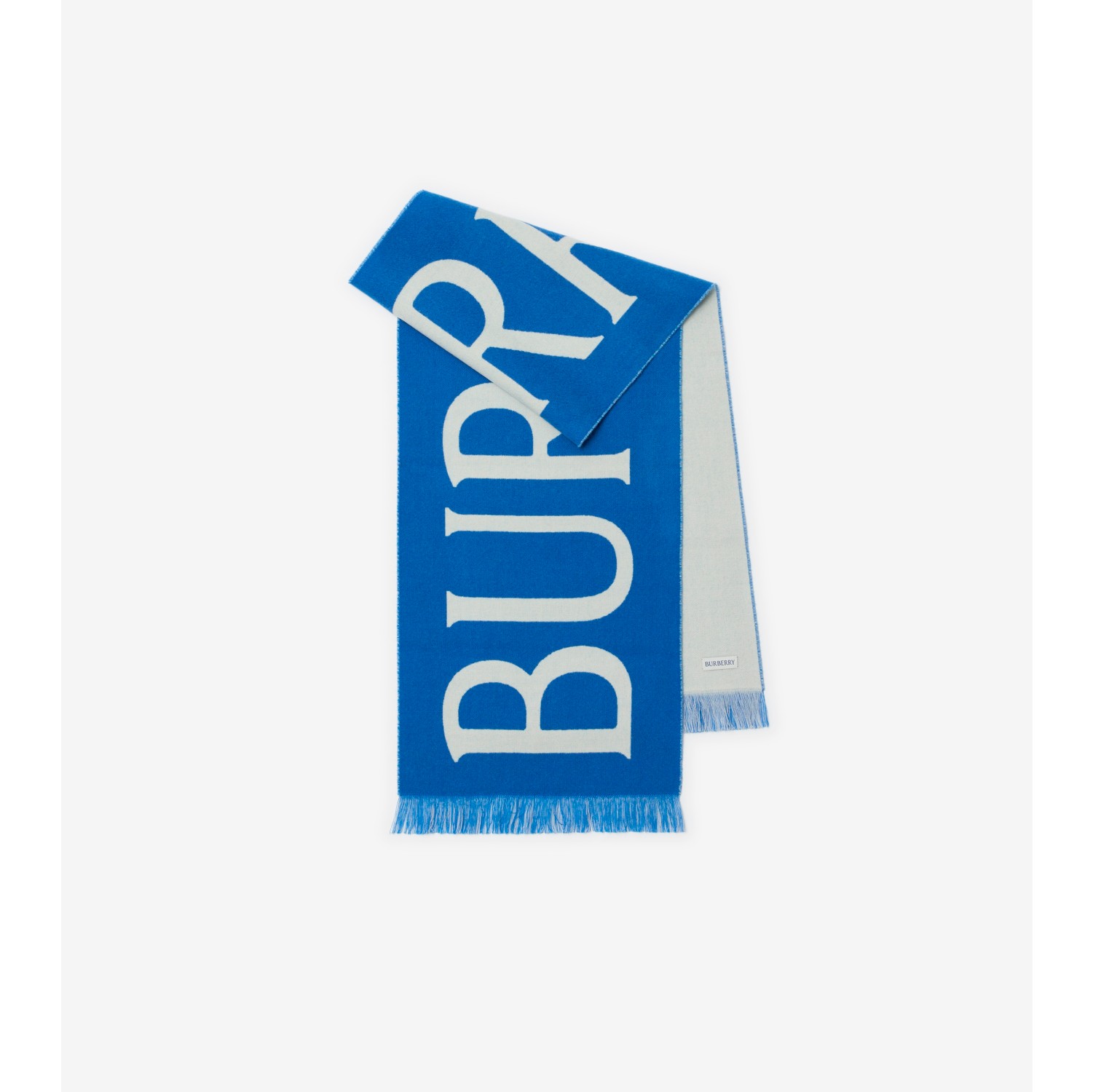 徽标装饰羊毛围巾