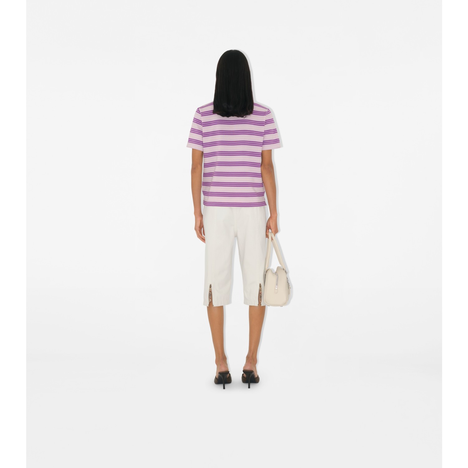 条纹棉质 Polo 衫