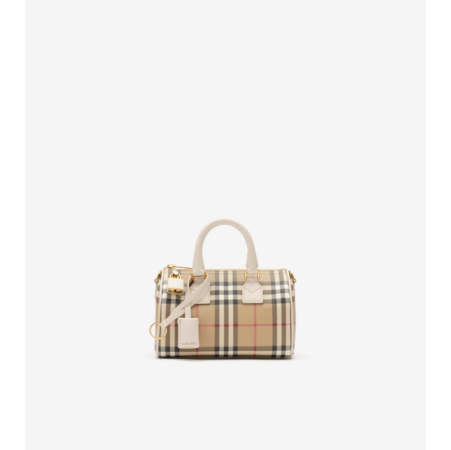 Mini Check Bowling Bag