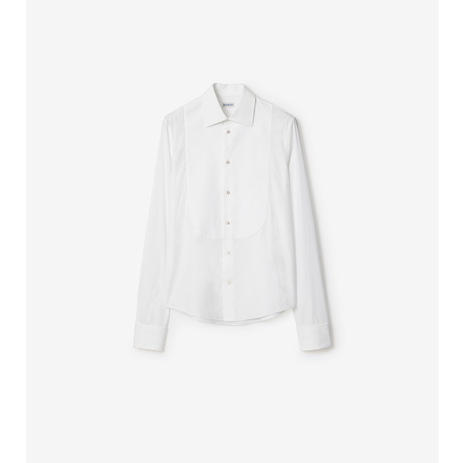 修身版型棉质晚宴衬衫