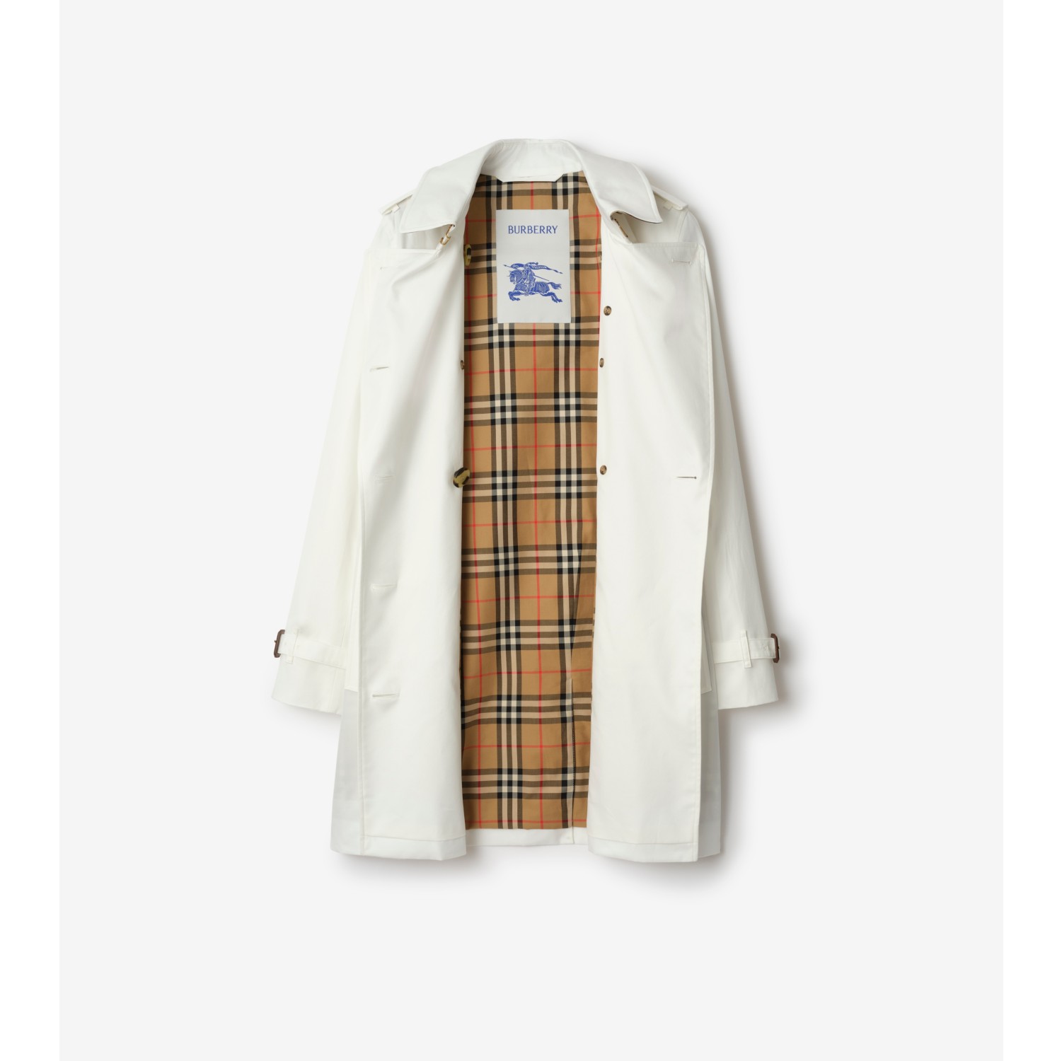 肯辛顿版型 – 短款轻薄嘎巴甸 Trench 风衣