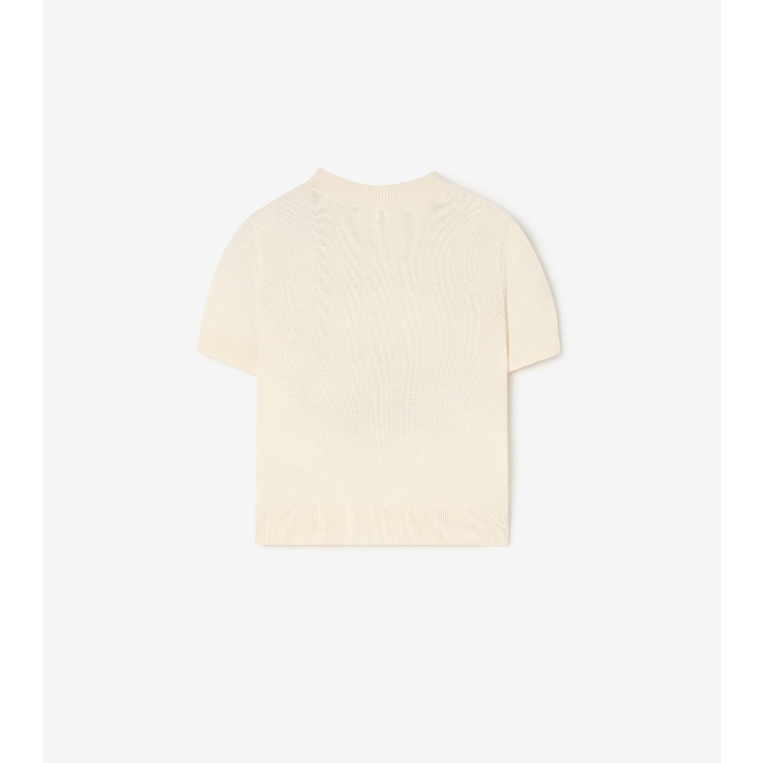 马术骑士徽标棉毛混纺上衣