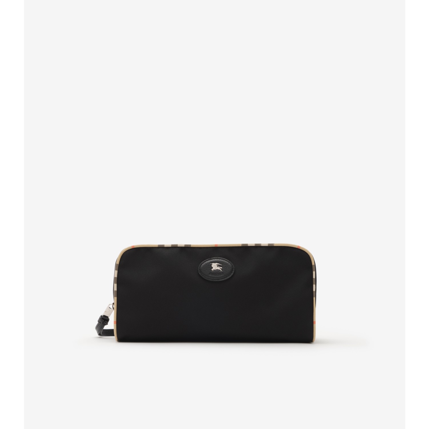 大号格纹饰边旅行收纳袋