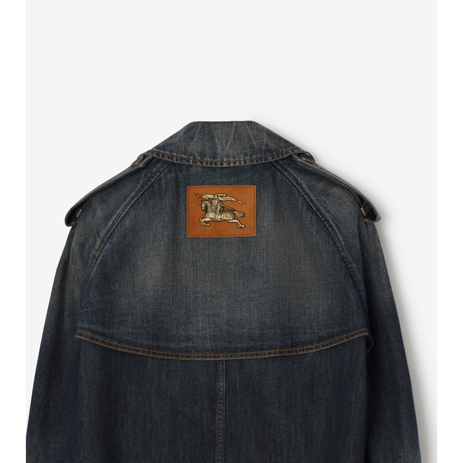 及腰短款牛仔 Mayfair Trench 外套