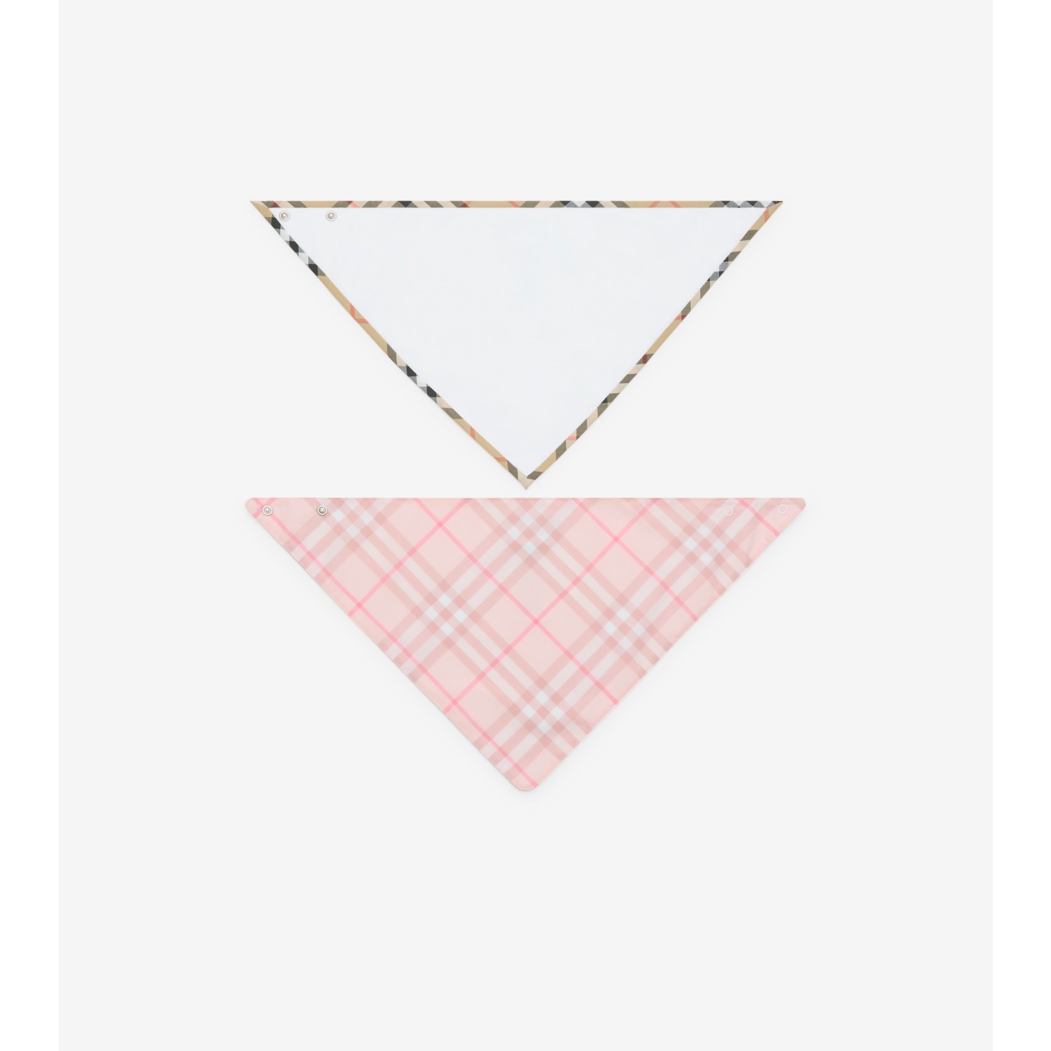 格纹棉质围兜两件套