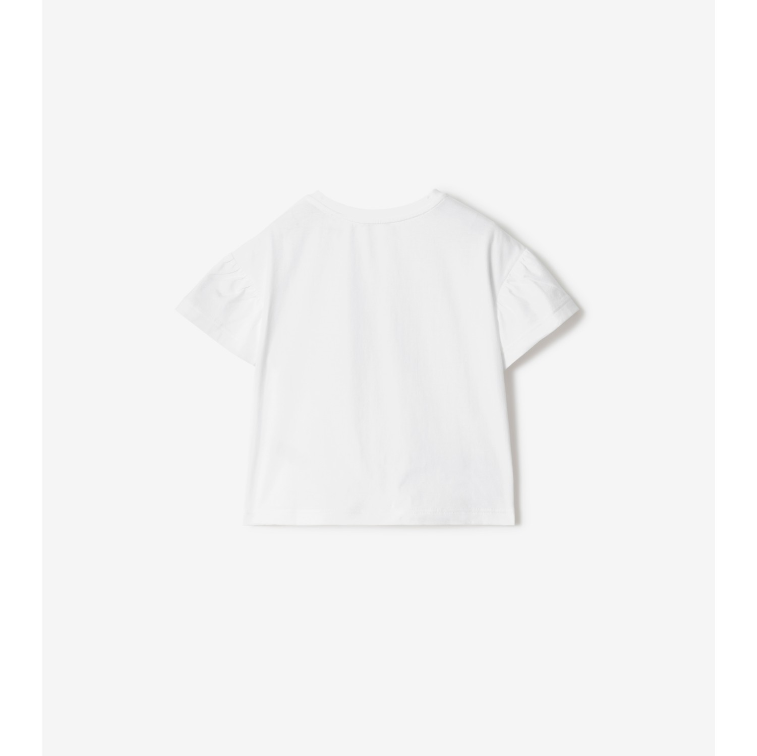 人造水晶缀饰马术骑士徽标棉质 T 恤衫