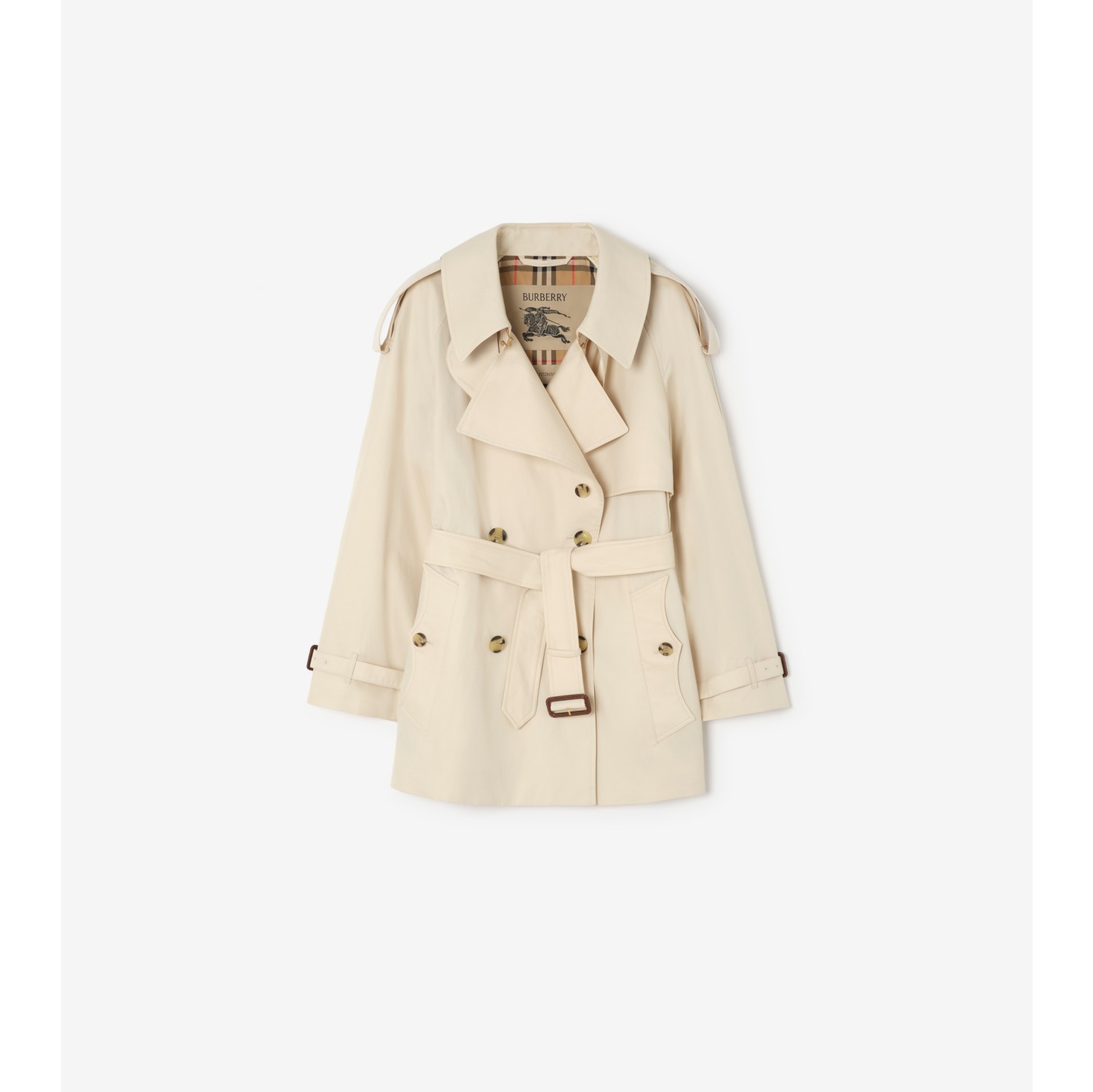 短款轻薄嘎巴甸 Fitzrovia Trench 风衣