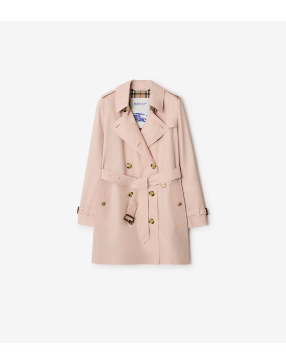 肯辛顿版型 – 短款轻薄嘎巴甸 Trench 风衣