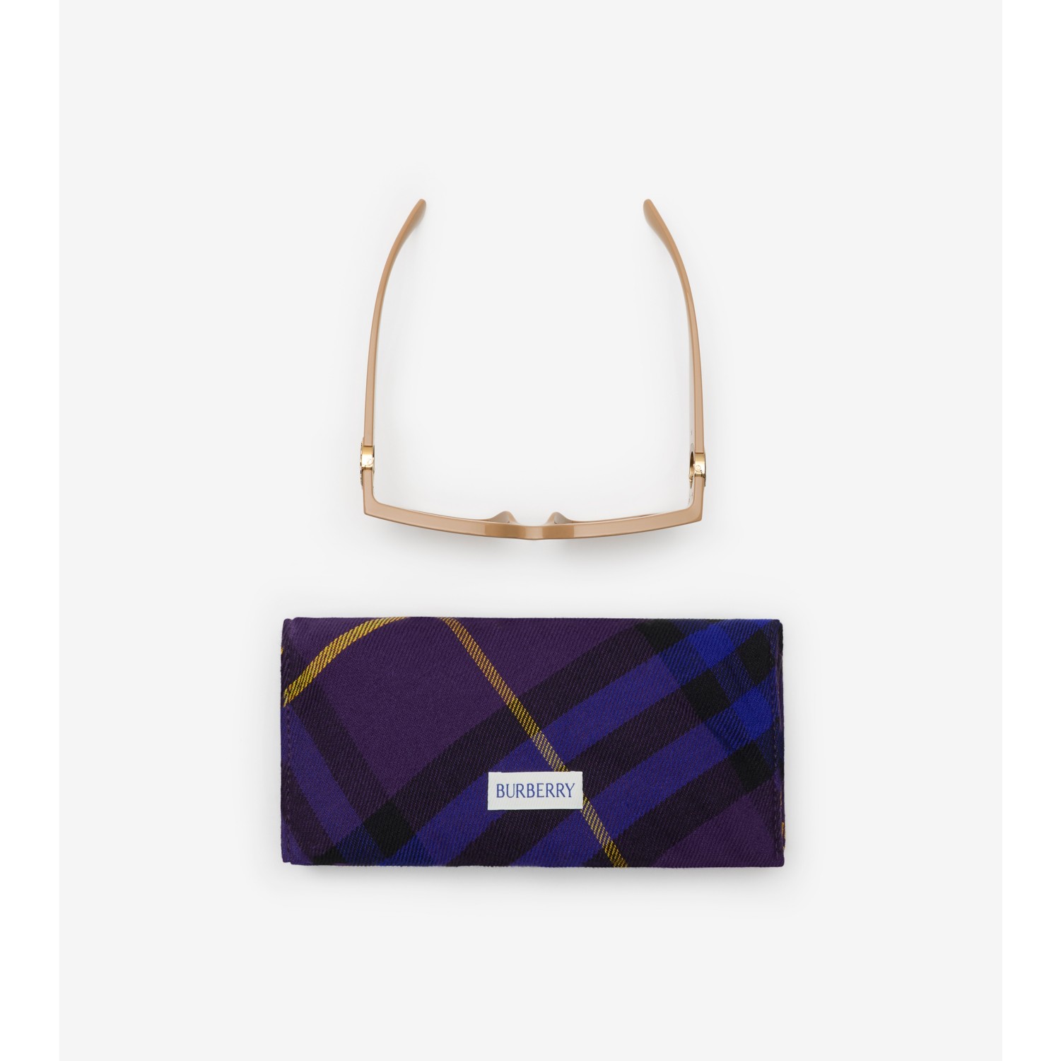 马术骑士徽标长方框太阳眼镜